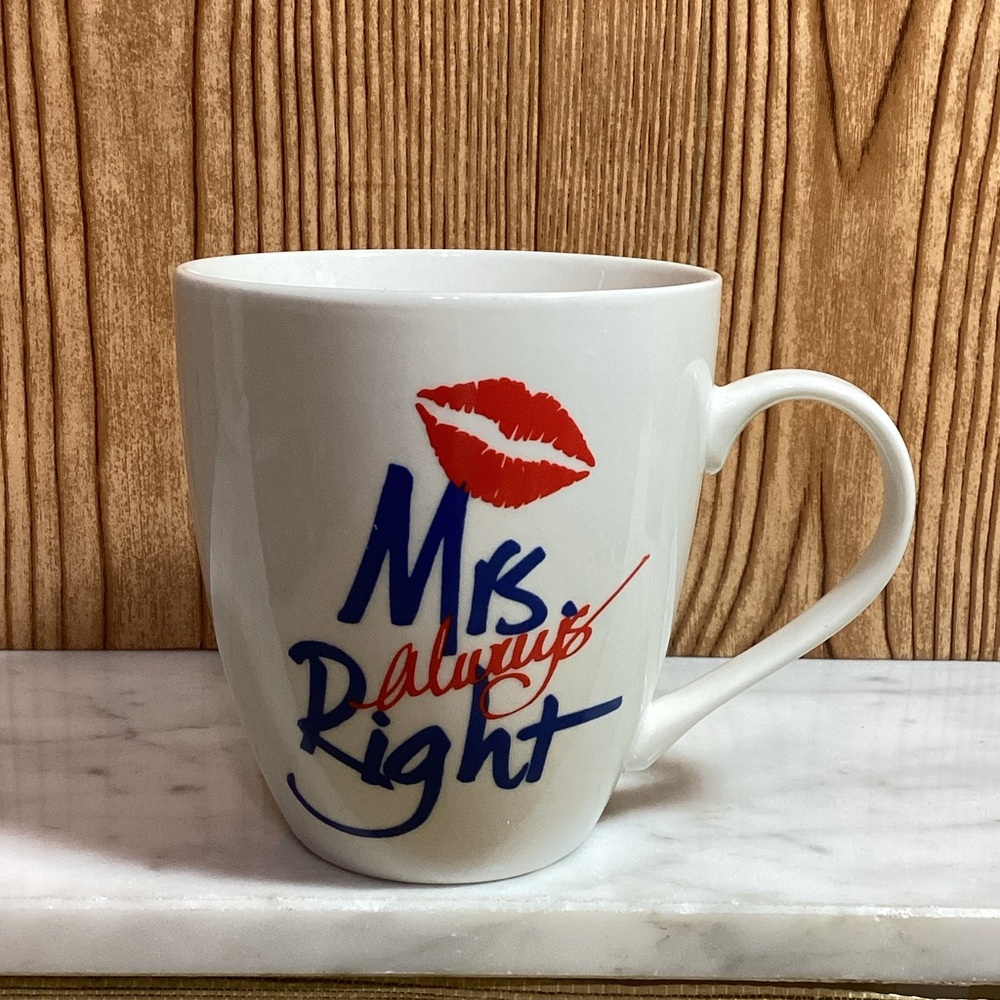 Pfaltzgraff Oversized Mug “Mrs Always Right”